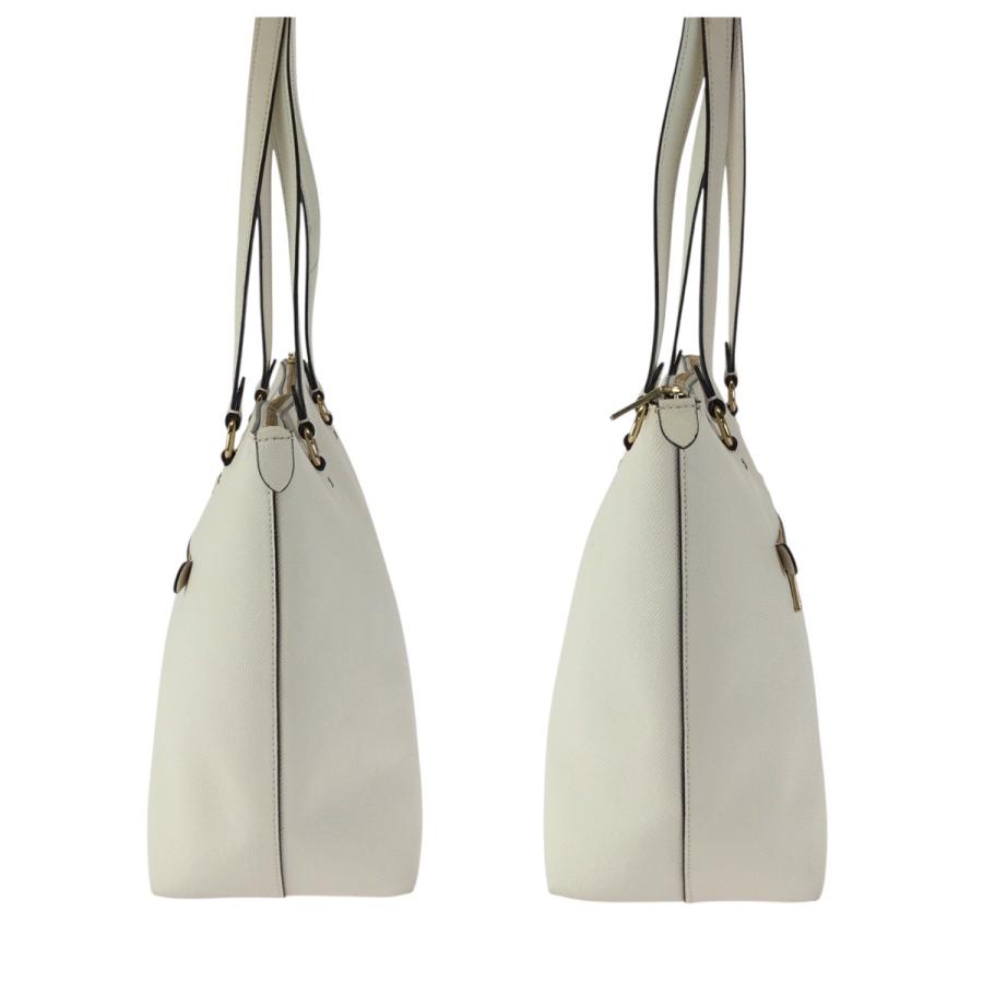美品 COACH コーチ ギャラリー オフホワイト ゴールド金具 レザー F79608 トートバッグ ショルダーバッグ レディース 601886 | COACH | 07