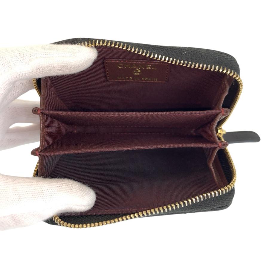 CHANEL（シャネル） 美品 マトラッセ クラシック ジップコインパース