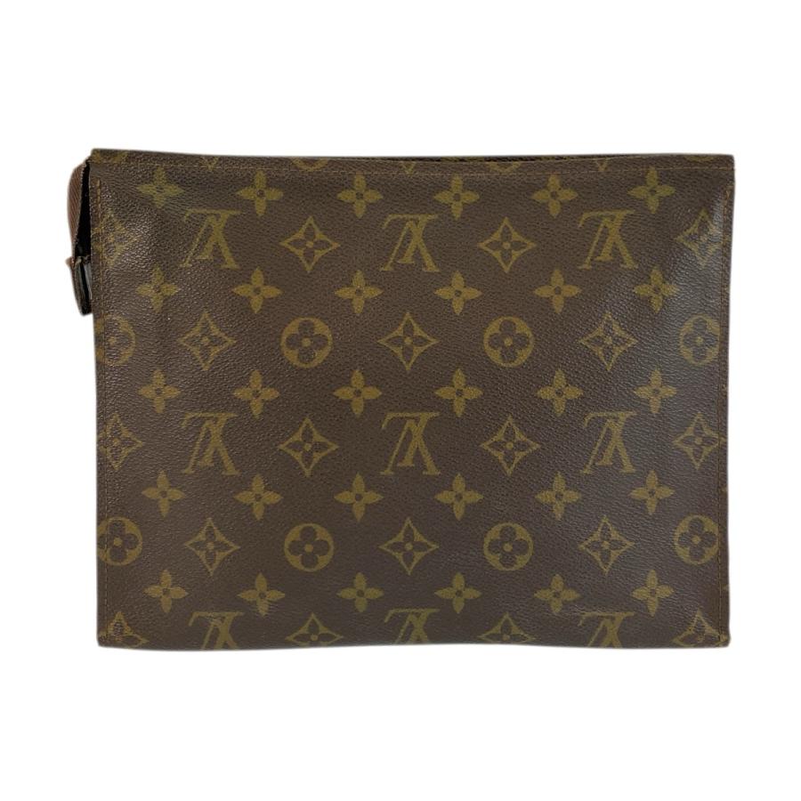 LOUIS VUITTON ルイヴィトン モノグラム ポッシュ トワレット26 ブラウン PVC M47542 ポーチ クラッチバッグ レディース 601929_1