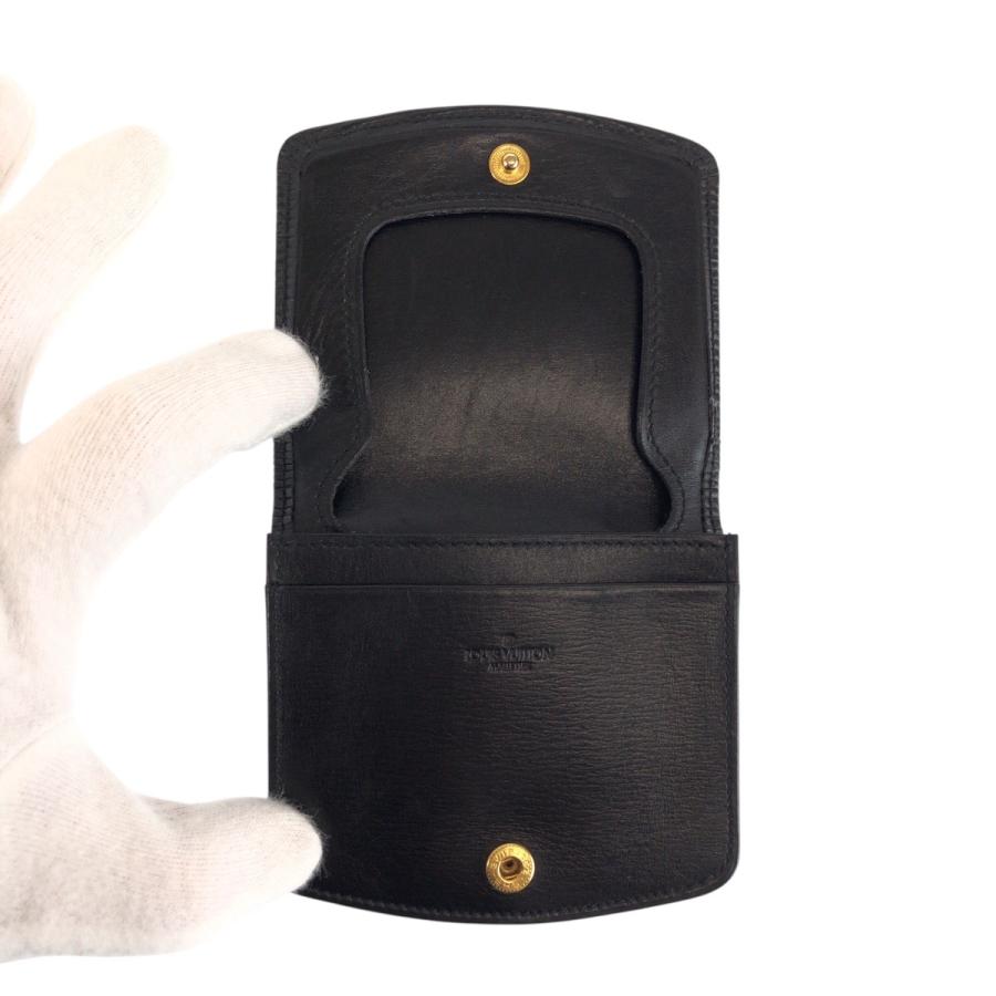 美品 LOUIS VUITTON ルイヴィトン エピ キュベットスプール ブラック 黒 レザー  M63702 コインケース 小銭入れ メンズ 601967 | LOUIS VUITTON | 05