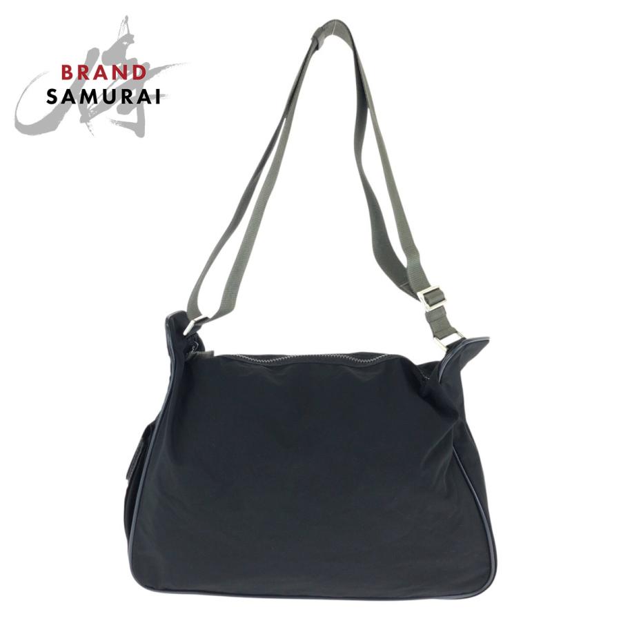 美品 PRADA SPORTS プラダスポーツ スポーツライン ブラック グレー