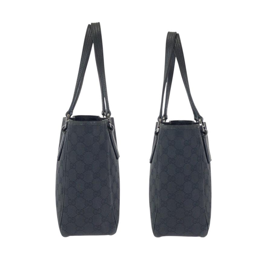 GUCCI（グッチ） ブラック 黒 シルバー金具 GGキャンバス/レザー