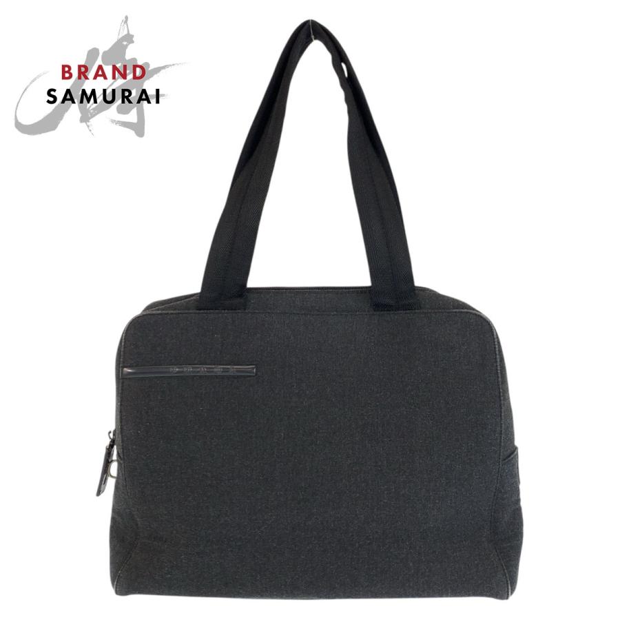 プラダスポーツ　バッグ PRADA グレー ショッパー グレー ナイロントートバッグ SPORT PRADA プラダスポーツ ナイロン製 バッグ