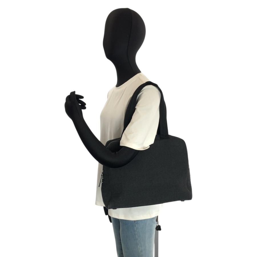 PRADA SPORTS プラダスポーツ グレー/キャンバス ハンドバッグ トート