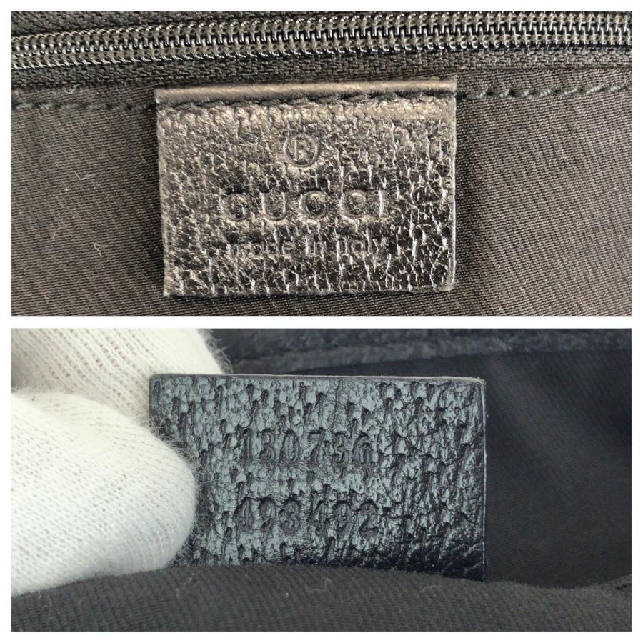 GUCCI（グッチ） アビー ブラック 黒 ゴールド金具 GGキャンバス