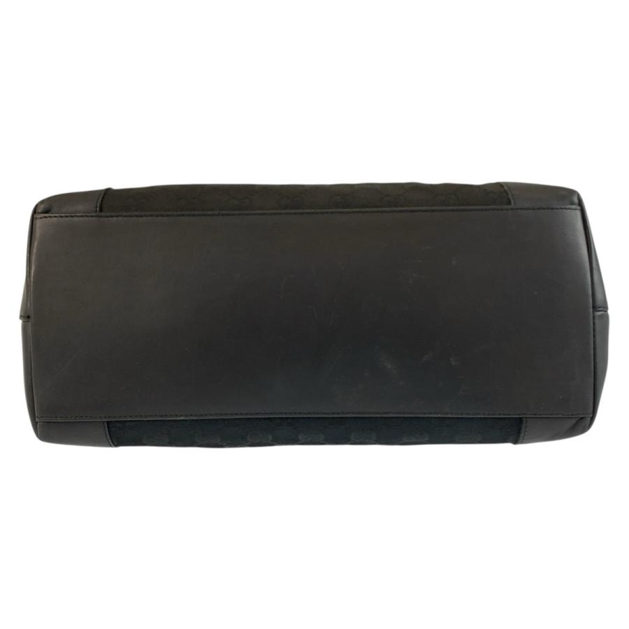 GUCCI グッチ ブラック 黒 GGキャンバス/レザー 002 1121 トートバッグ ハンドバッグ レディース 602143 | GUCCI | 09