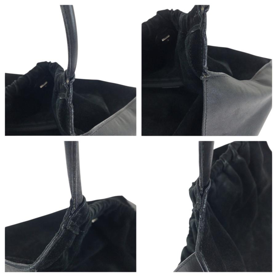 GUCCI（グッチ） 美品 ブラック 黒 シルバー金具 スウェード 001 4332