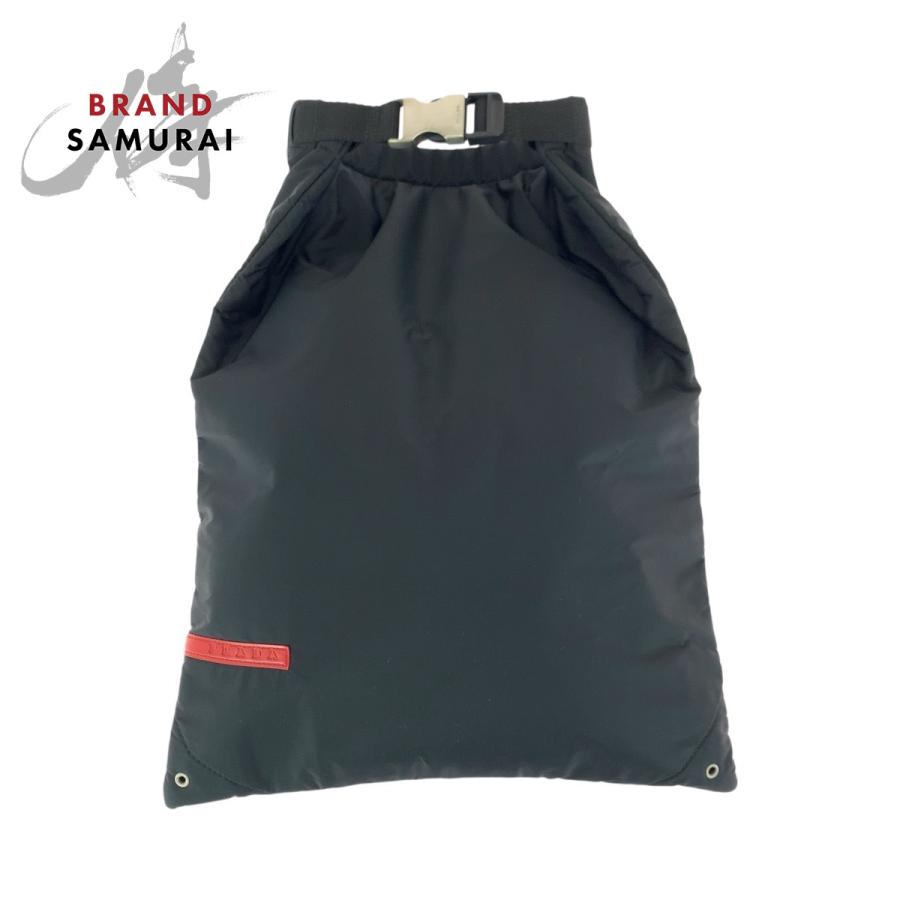 美品 PRADA SPORTS プラダスポーツ スポーツライン ブラック 黒