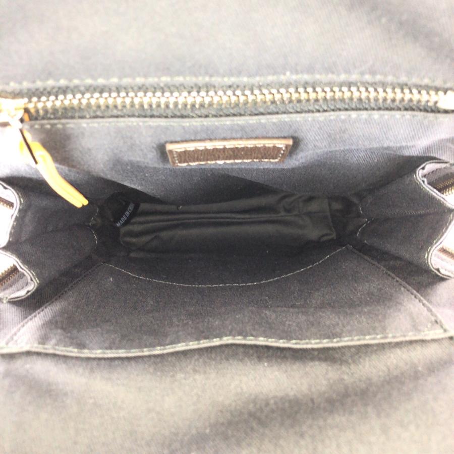 Paul Smith ポール スミス カラードチップレザー ブラウン オレンジ ゴールド金具 レザー ボディバッグ ショルダーバッグ メンズ 602254 | Paul Smith | 08