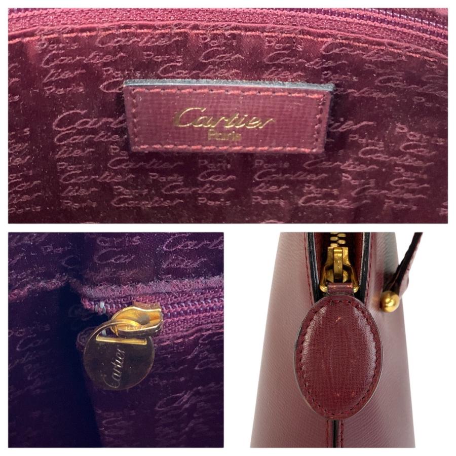 Cartier（カルティエ） 美品 マストライン ボルドー ゴールド金具