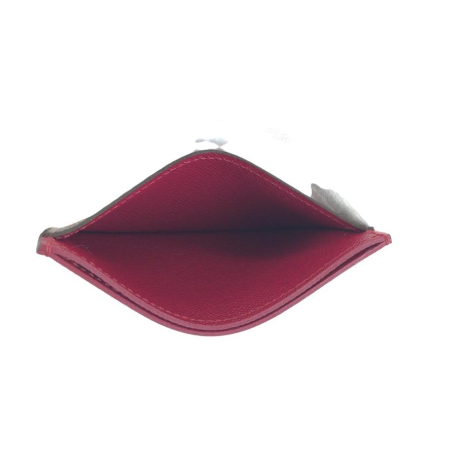 超美品 LOUIS VUITTON ルイヴィトン モノグラム ブラウン フューシャ  PVC M60703 カードケース 名刺入れ パスケース レディース 602437 | LOUIS VUITTON | 07