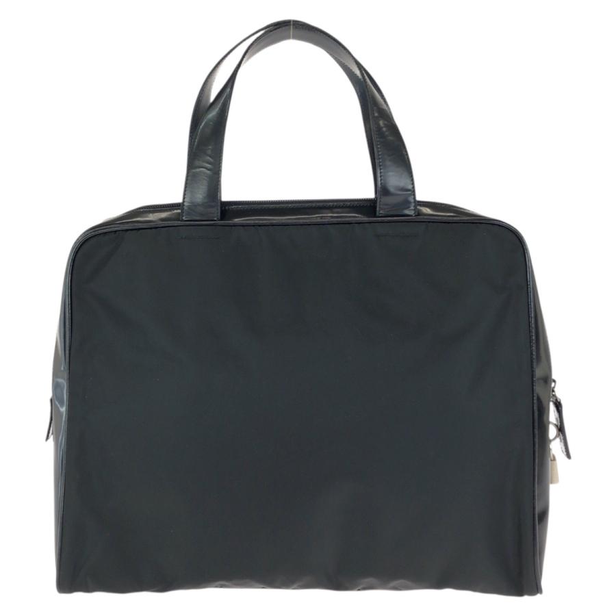 ✨極美品✨　PRADA ビジネスバッグ　レザー　黒　三角プレート PRADA（プラダ） 美品 テスート 三角ロゴプレート ブラック 黒