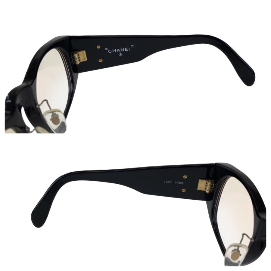 CHANEL（シャネル） 美品 マトラッセ ココマーク ブラック 黒 ゴールド