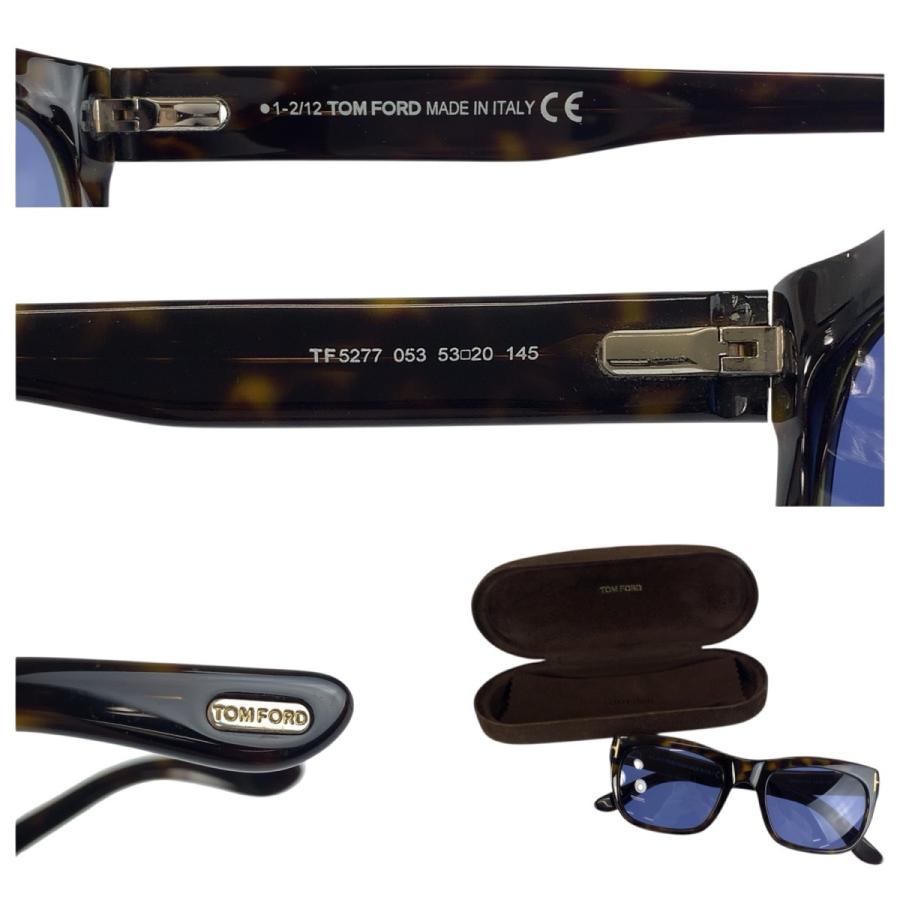 TOM FORD（トムフォード） ブラウン ブルー プラスチック TF5277 053