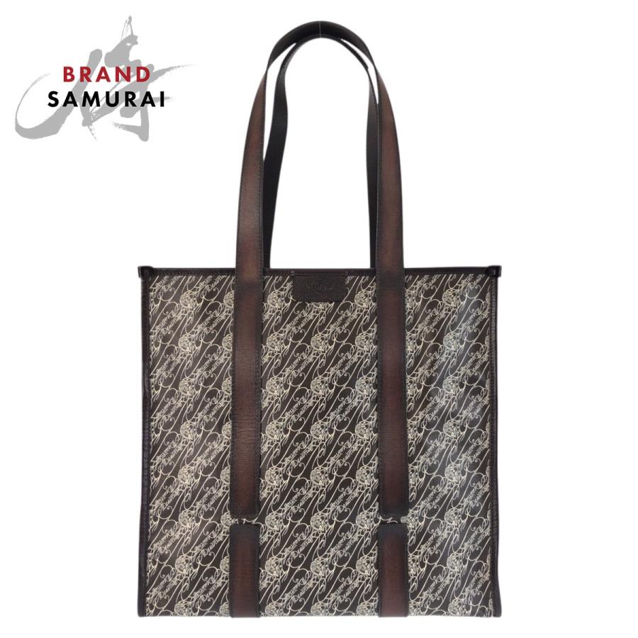 超美品 Berluti ベルルッティ カリグラフィ トワル・マルブフ カバ