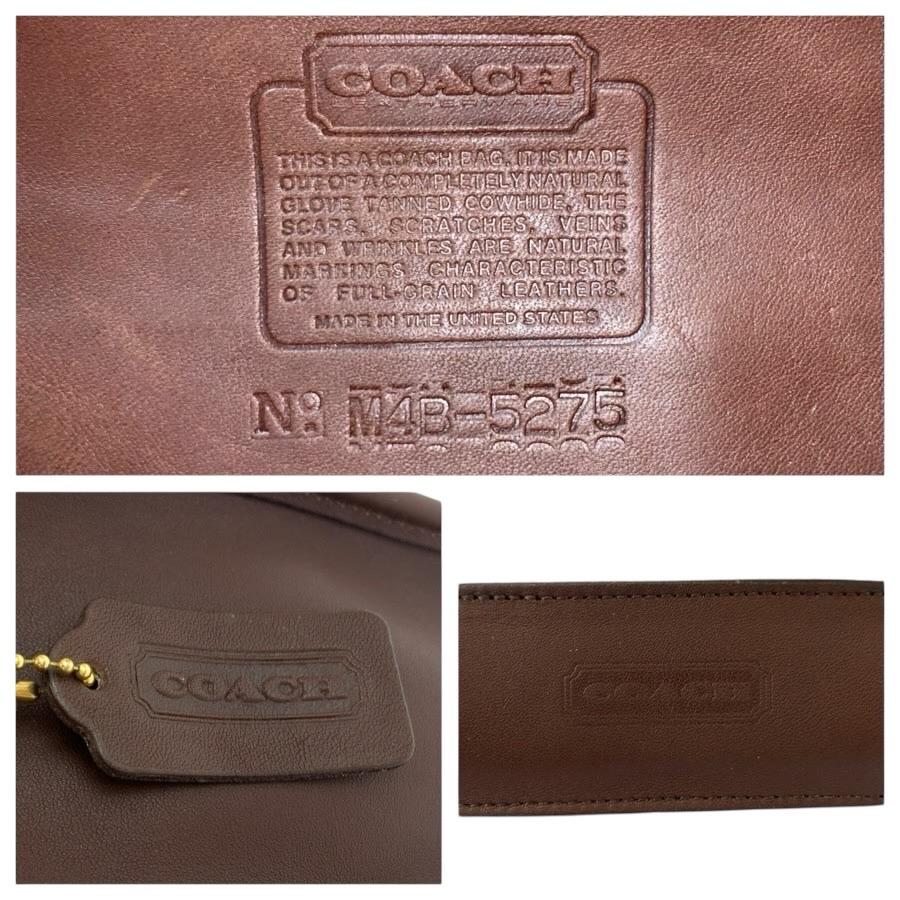 COACH（コーチ） 美品 ヴィンテージ オールドコーチ ブラウン ゴールド