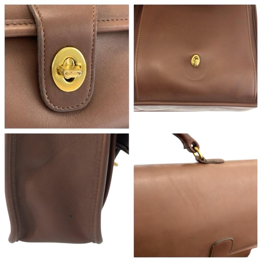 COACH（コーチ） 美品 ヴィンテージ オールドコーチ ブラウン ゴールド