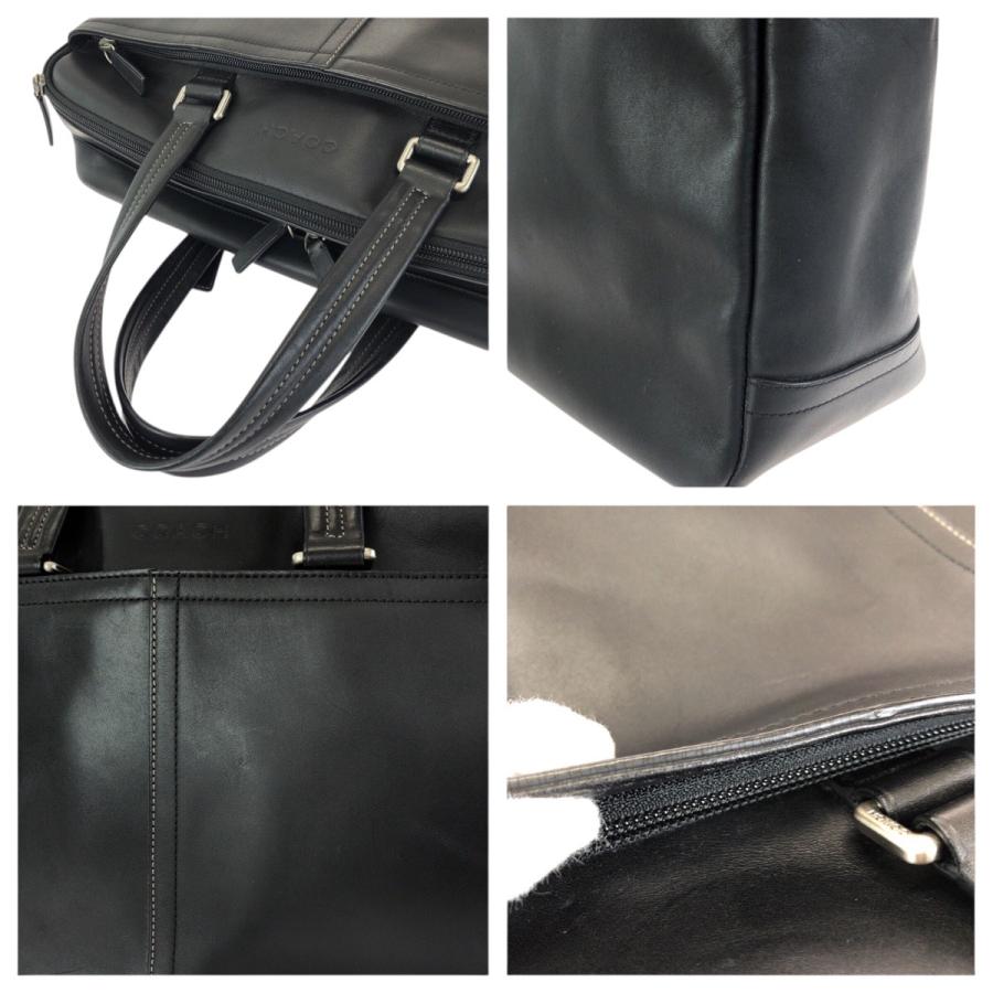 COACH（コーチ） 美品 2way ブラック 黒 シルバー金具 レザー F70707