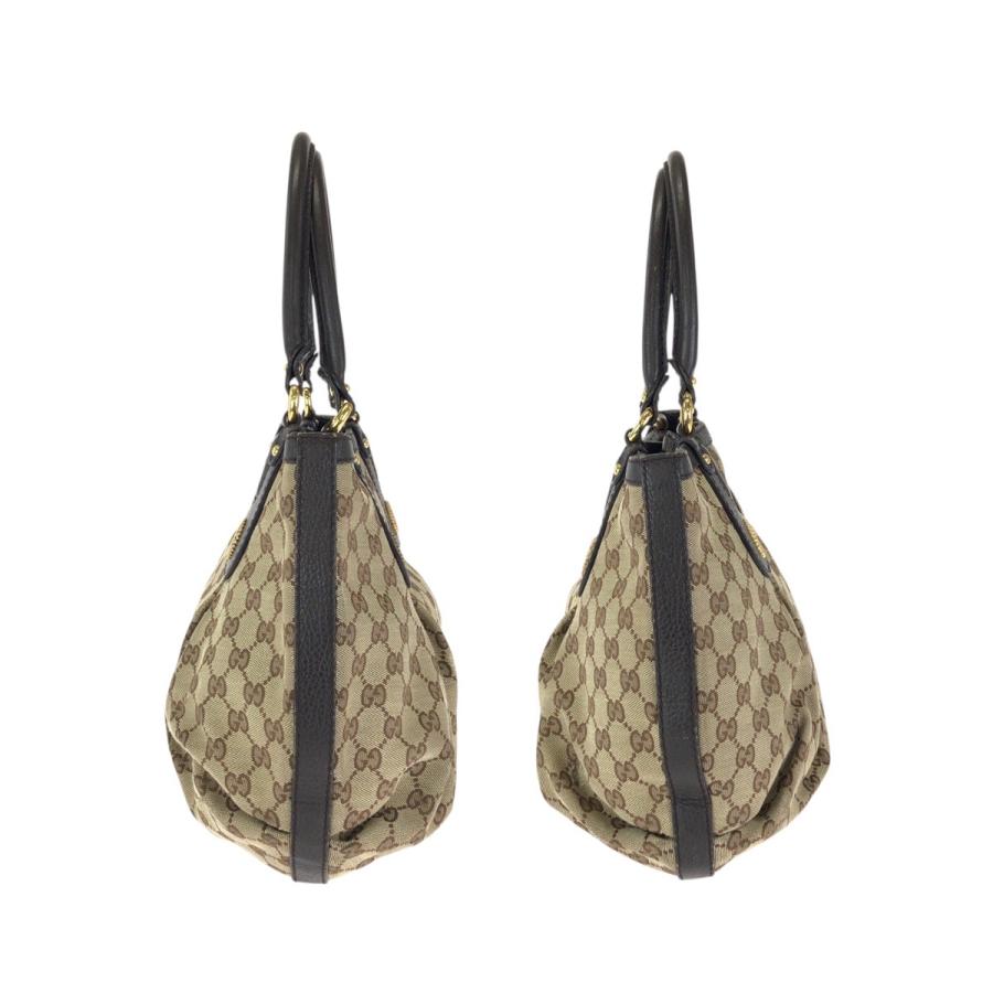 GUCCI（グッチ） スカーレット ベージュ ダークブラウン ゴールド金具