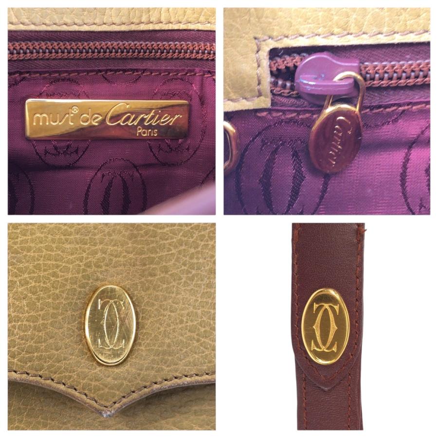 Cartier（カルティエ） マストライン トリニティ ベージュ ボルドー