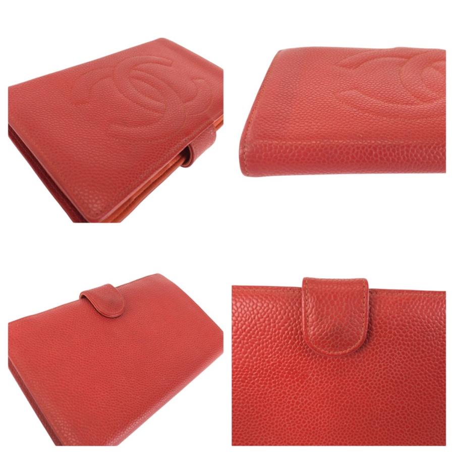 CHANEL（シャネル） 美品 ヴィンテージ ココマーク レッド ゴールド