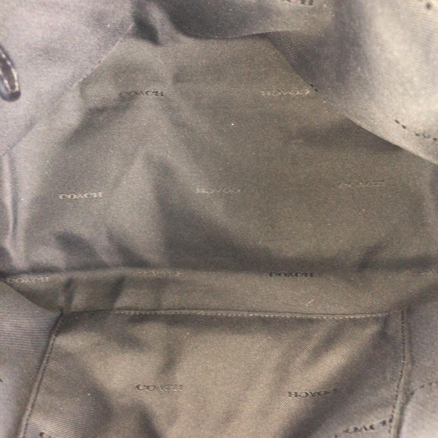 美品 COACH コーチ イーディー 2way ブラック 黒 ゴールド金具 レザー 57124 トートバッグ ショルダーバッグ レディース 602652 | COACH | 08