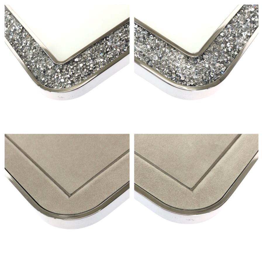超美品 SWAROVSKI スワロフスキー Minera シルバー クリスタル/ガラス フォトフレーム レディース 602726 | SWAROVSKI | 04