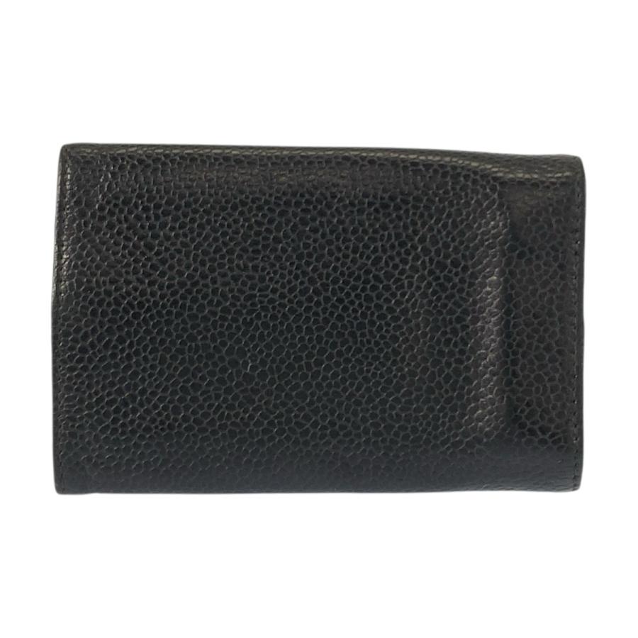 CHANEL（シャネル） 美品 ココマーク ブラック 黒 ゴールド金具 レザー