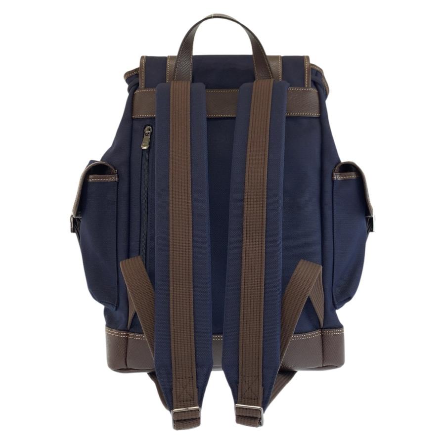 LONGCHAMP（ロンシャン） 美品 ボックスフォード ネイビー ブラウン