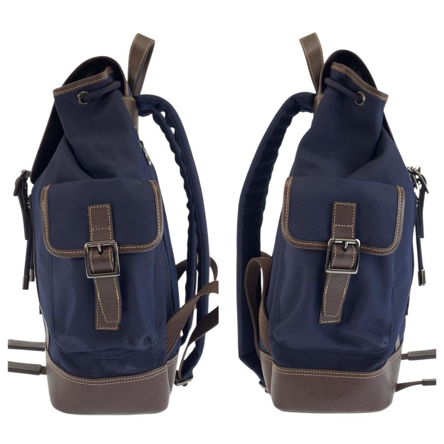LONGCHAMP（ロンシャン） 美品 ボックスフォード ネイビー ブラウン