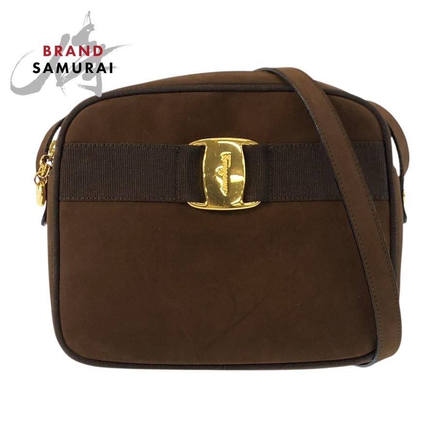 美品 Salvatore Ferragamo サルヴァトーレフェラガモ ヴァラリボン