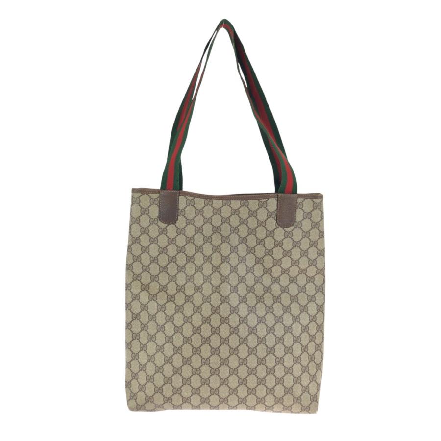GUCCI（グッチ） ヴィンテージ シェリーライン ベージュ ブラウン GG 