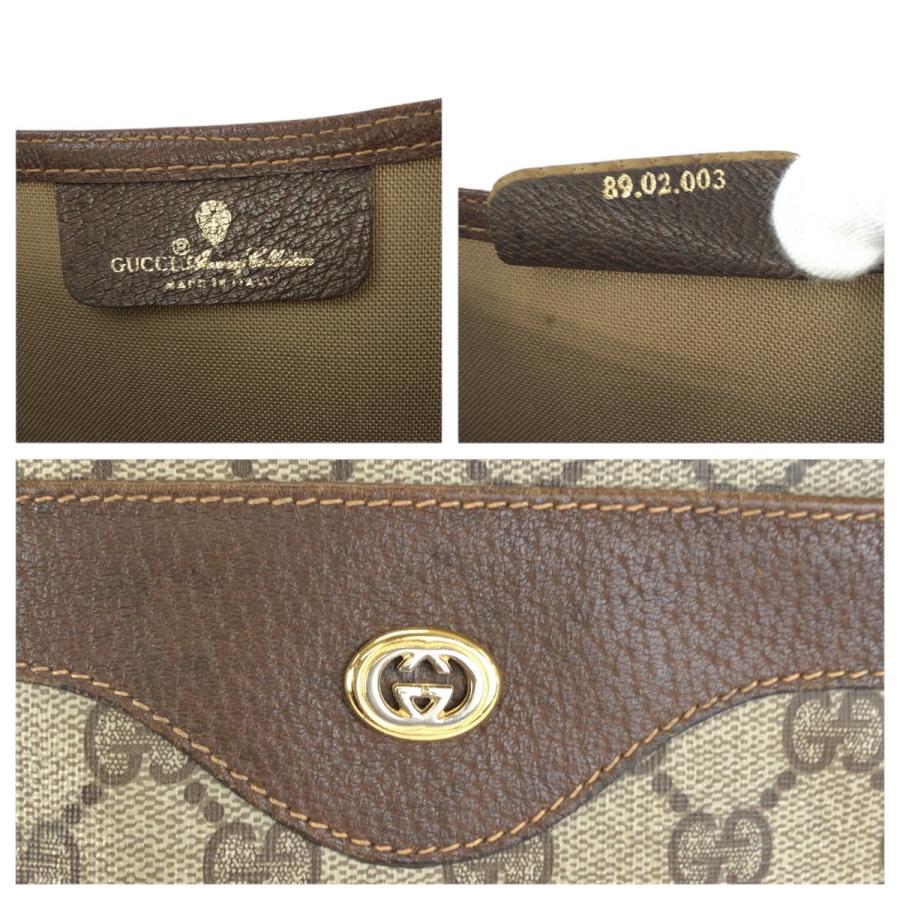 GUCCI（グッチ） ヴィンテージ シェリーライン ベージュ ブラウン GG 