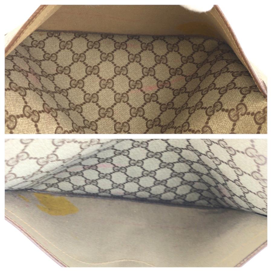 GUCCI（グッチ） ヴィンテージ シェリーライン ベージュ ブラウン GG 