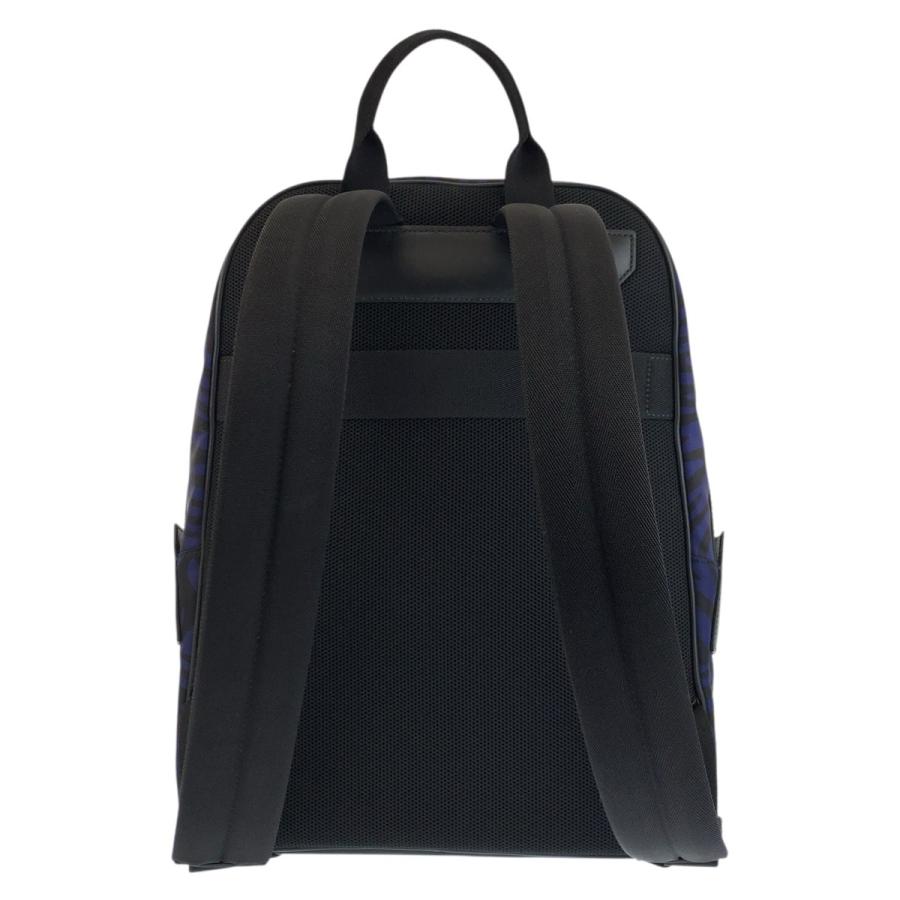 Bally（バリー） 超美品 ゼブラ柄 ネイビー ブラック ナイロン