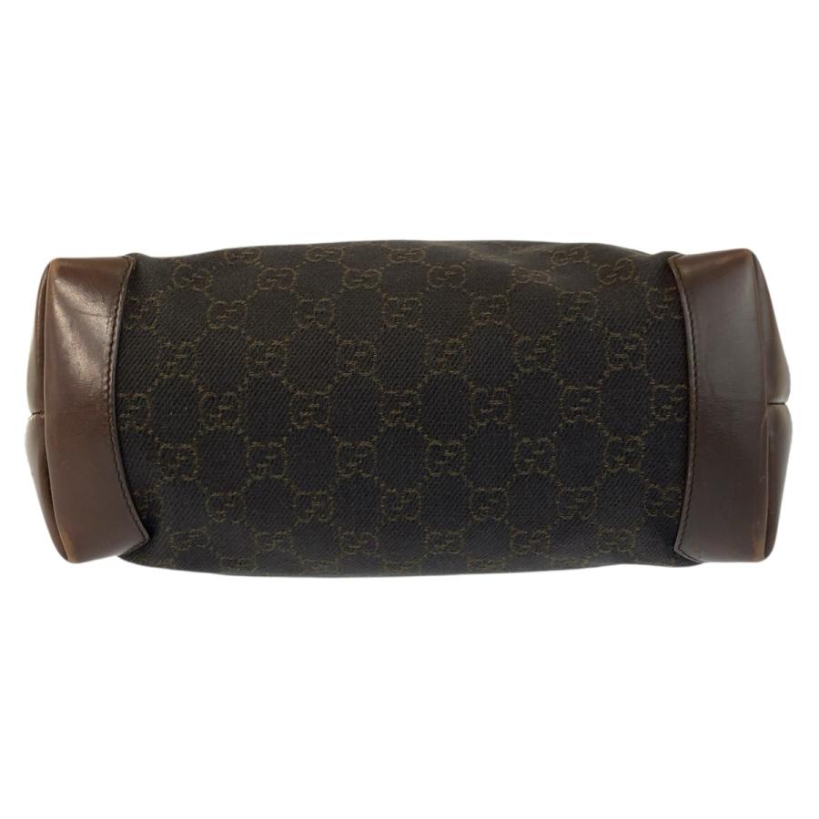 GUCCI（グッチ） ブラウン GGキャンバス/レザー 28893 トートバッグ