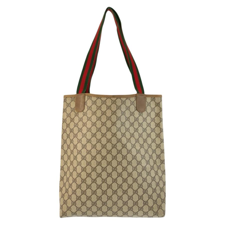 GUCCI（グッチ） ヴィンテージ シェリーライン ベージュ GGスプリーム 