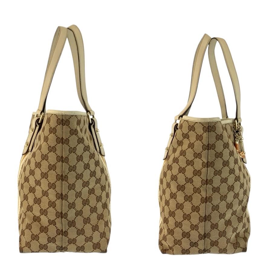 GUCCI グッチ シェリーライン ベージュ アイボリー ゴールド金具 GGキャンバス 124404 トートバッグ ショルダーバッグ レディース 602825 | GUCCI | 07