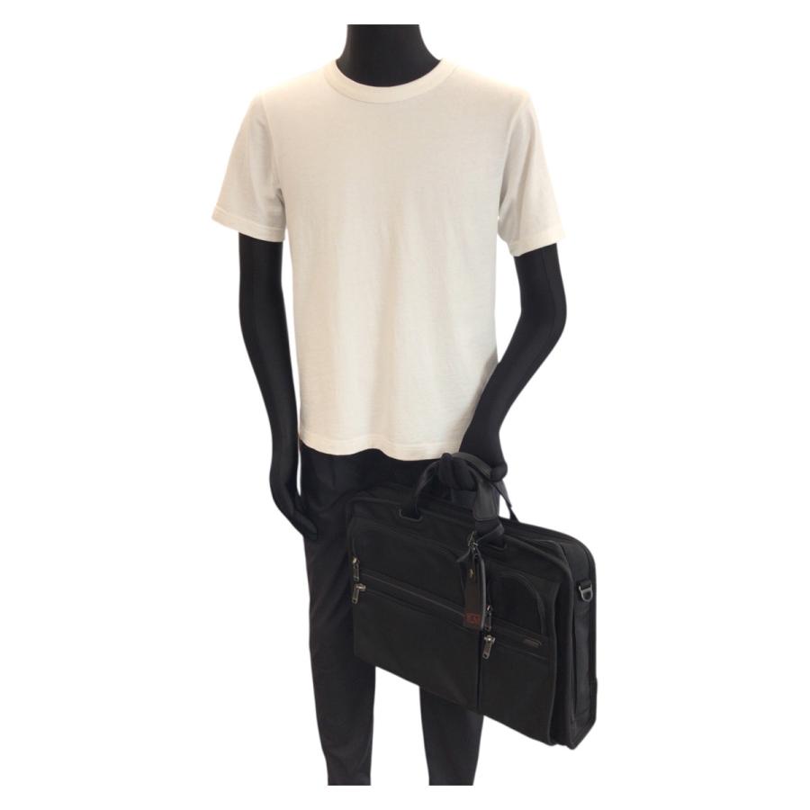 美品 TUMI トゥミ ALPHA 2way ブラック 黒 ガンメタ金具 ナイロン 26114D4 ビジネスバッグ ブリーフケース メンズ 602829 | TUMI | 06