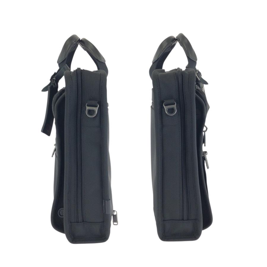 美品 TUMI トゥミ ALPHA 2way ブラック 黒 ガンメタ金具 ナイロン 26114D4 ビジネスバッグ ブリーフケース メンズ 602829 | TUMI | 07