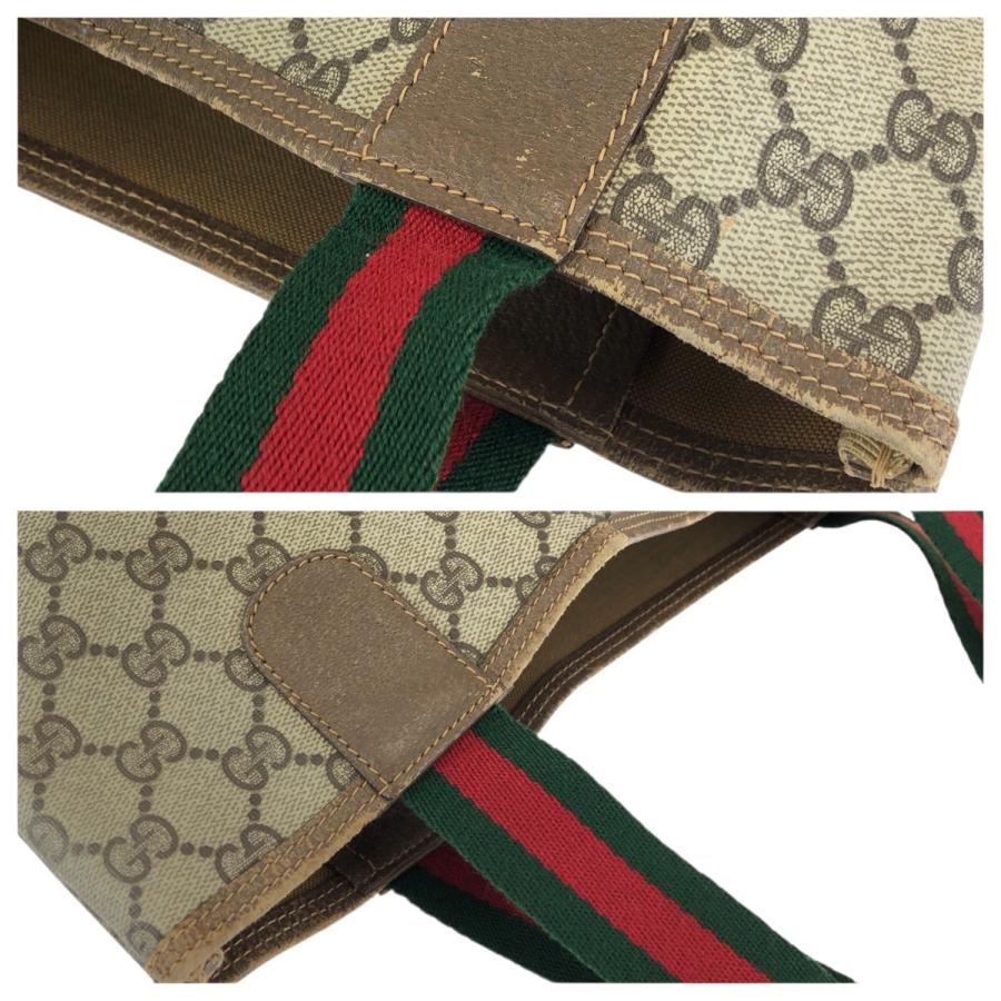 GUCCI（グッチ） オールドグッチ シェリーライン ベージュ ブラウン GG