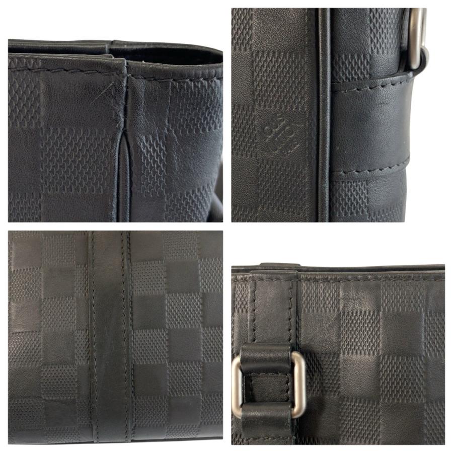 美品 LOUIS VUITTON ルイヴィトン ダミエアンフィニ タダオPM オニキス ブラック N41269 トートバッグ ビジネスバッグ メンズ 602914 | LOUIS VUITTON | 04