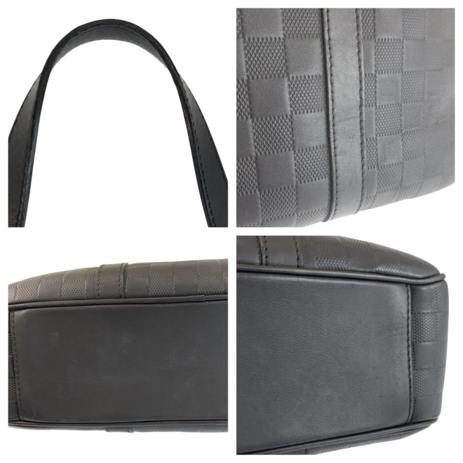 美品 LOUIS VUITTON ルイヴィトン ダミエアンフィニ タダオPM オニキス ブラック N41269 トートバッグ ビジネスバッグ メンズ 602914 | LOUIS VUITTON | 05