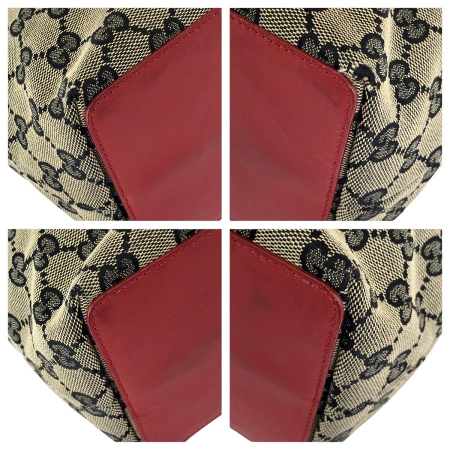 GUCCI グッチ ベージュ レッド ゴールド金具 GGキャンバス/レザー 002 1098 トートバッグ レディース 602944 | GUCCI | 02