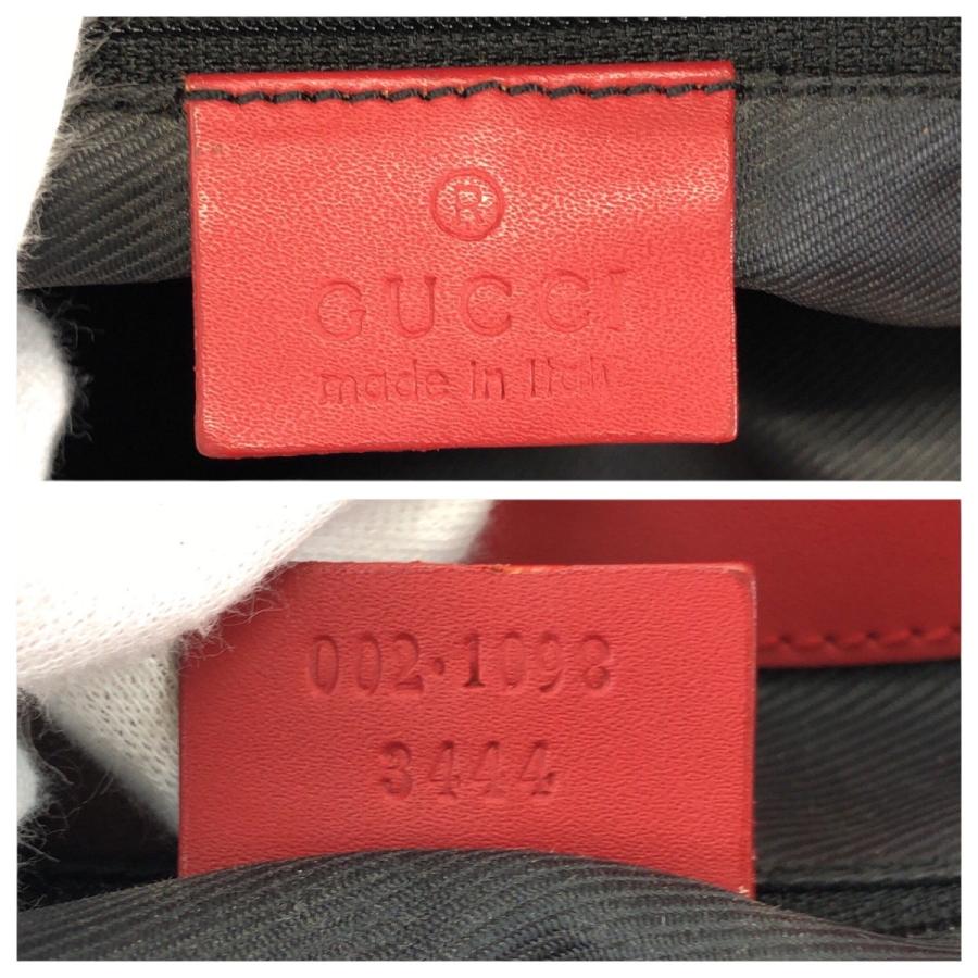 GUCCI グッチ ベージュ レッド ゴールド金具 GGキャンバス/レザー 002 1098 トートバッグ レディース 602944 | GUCCI | 03