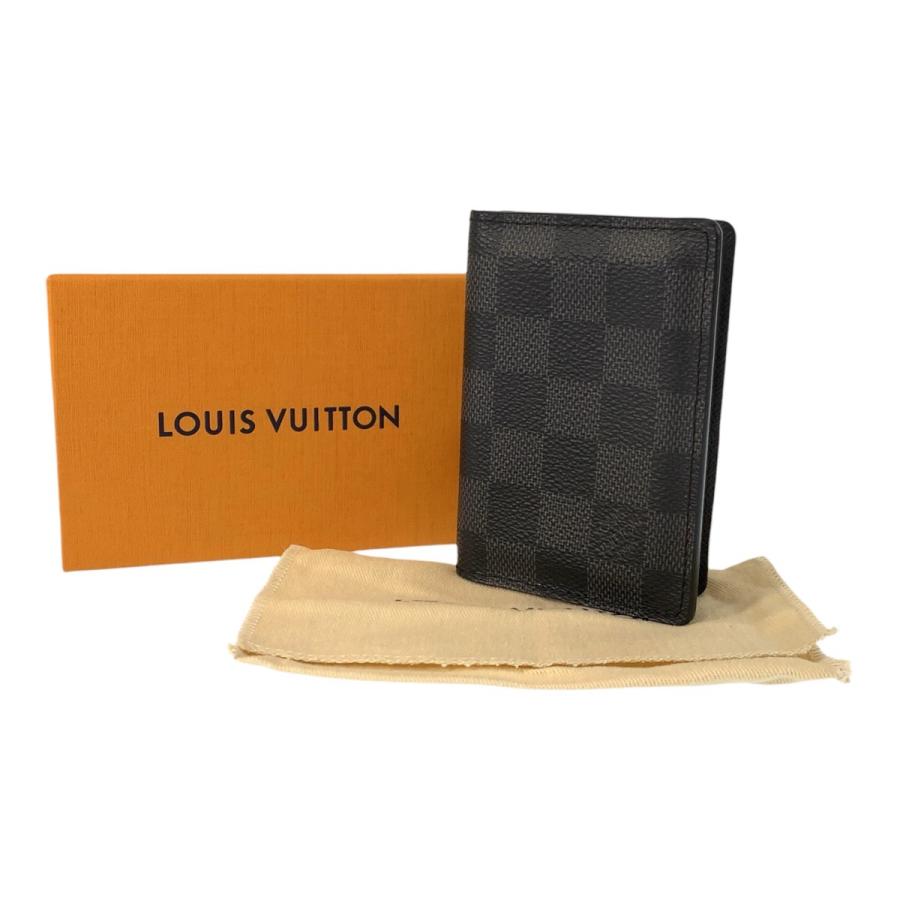 ルイ・ヴィトン ダミエグラフィット 名刺入れ LOUIS VUITTON（ルイ・ヴィトン） 美品 ダミエグラフィット