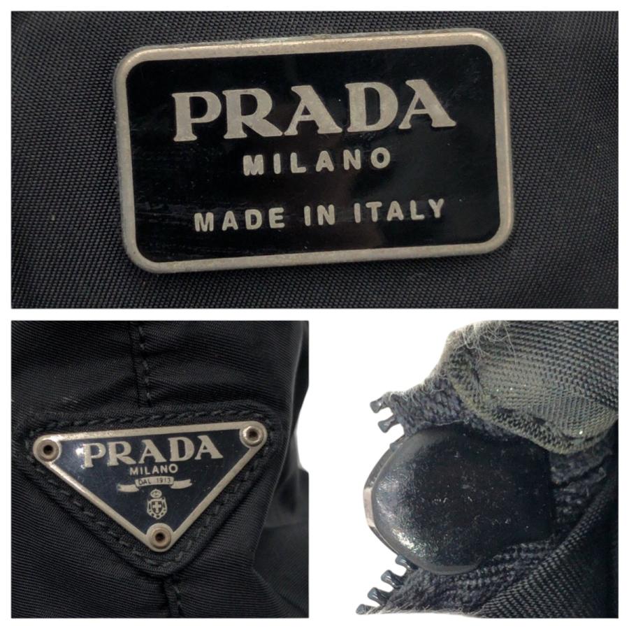 PRADA（プラダ） 美品 テスート 三角ロゴ ブラック 黒 ナイロン
