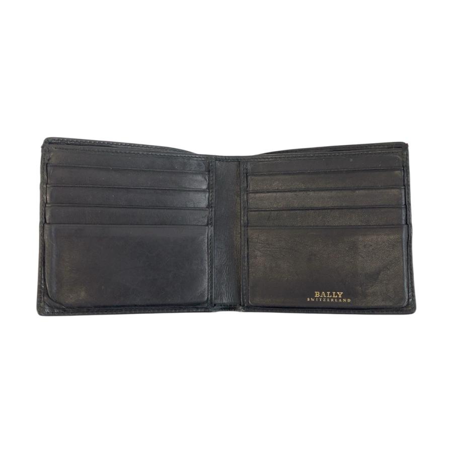 Bally（バリー） トレインスポッティング ブラック 黒 レザー 折財布