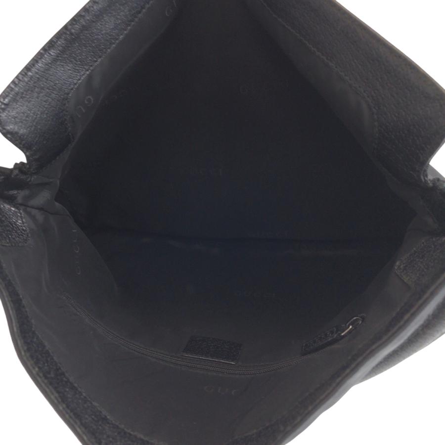 GUCCI（グッチ） ジャッキー ブラック 黒 シルバー金具 ナイロン 001