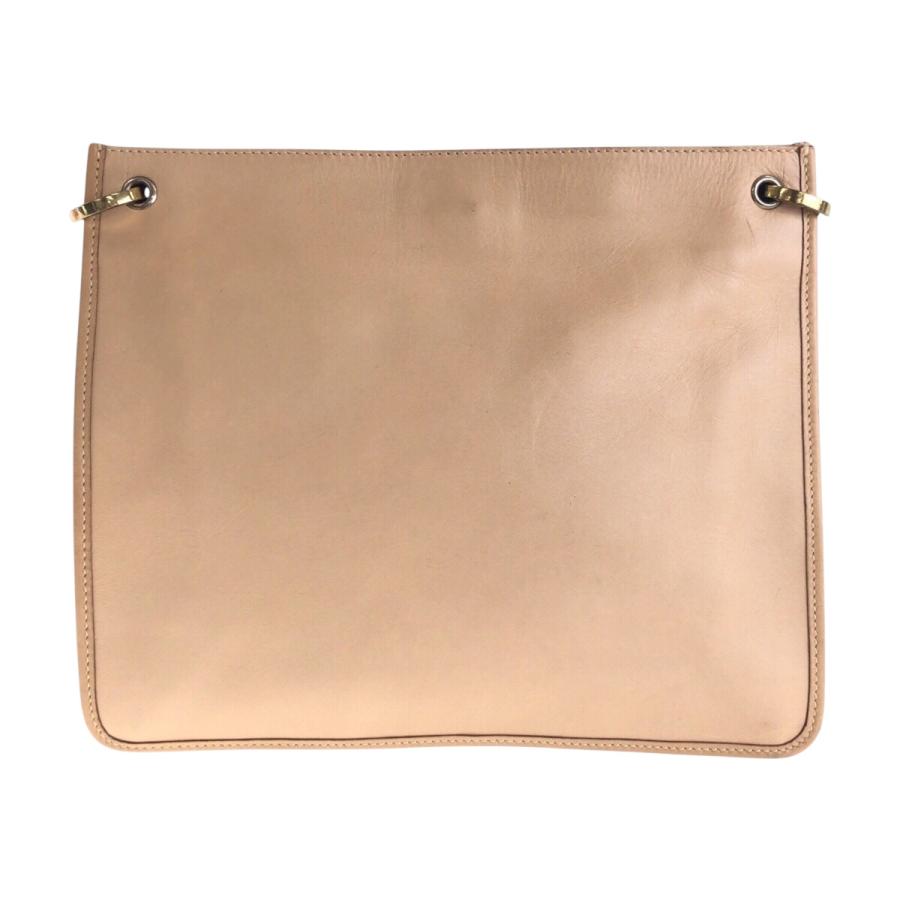 GUCCI（グッチ） 美品 ベージュ ゴールド金具 レザー 91762 ショルダー